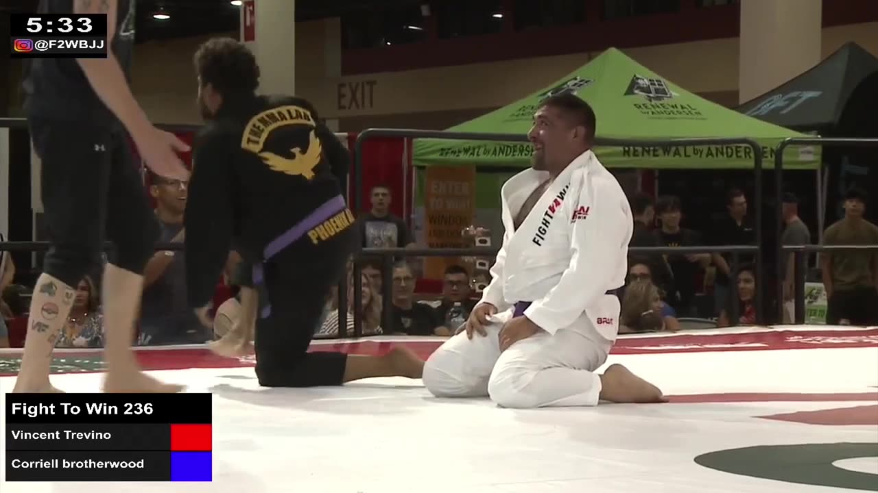 Jiu jitsu match