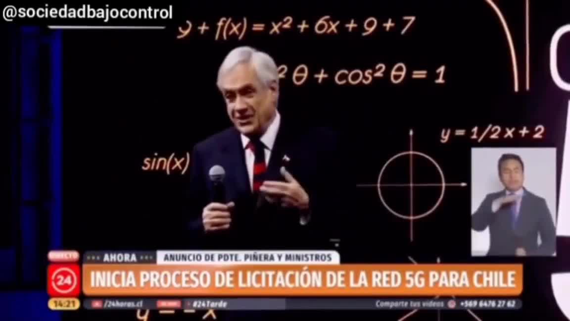 Ex presidente chileno Sebastián Piñera y la tecnología 5G