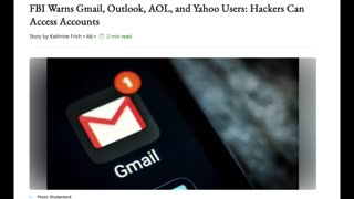 FBI WARNS GMAIL USERS THAT HACKERS CAN ACCESS THEIR ACCOUNTS TO STOP THEM YOU MUST COMPLY