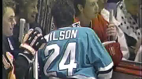 Les épreuves d'habilité du match des étoiles de la ligue national de Hockey de 1992