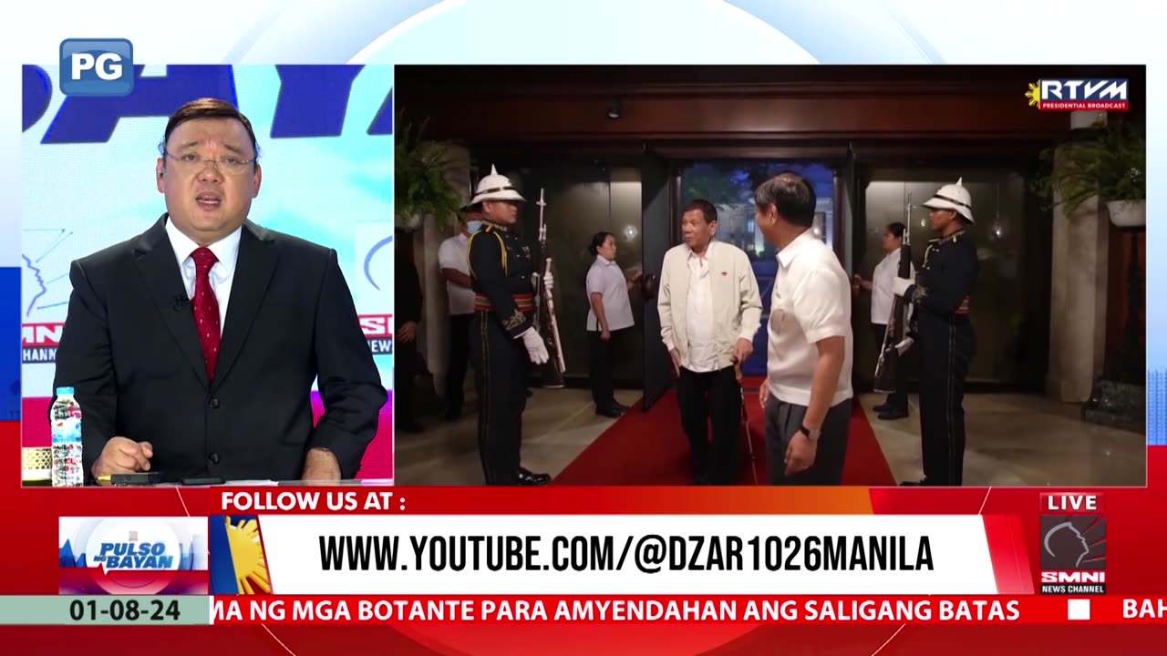 FPRRD nais makipagpulong kay PBBM kaugnay sa imbestigasyon sa SMNI