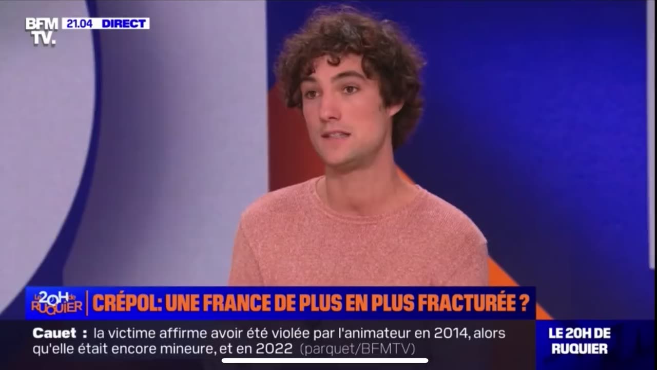 Le petit PD de BFM vient expliquer aux français de souche l'affaire de Crépol😡[Flokossama]