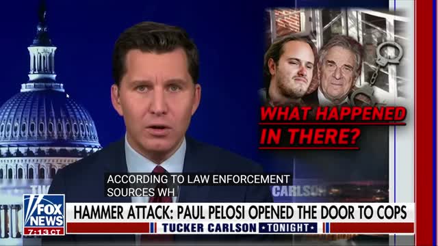 HAMMER ATTACK: PAUL PELOSI OPENED THE DOOR TO COPS