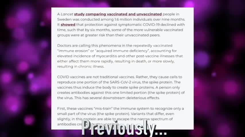 THE LONG TERM EFFECTS OF THE JABS