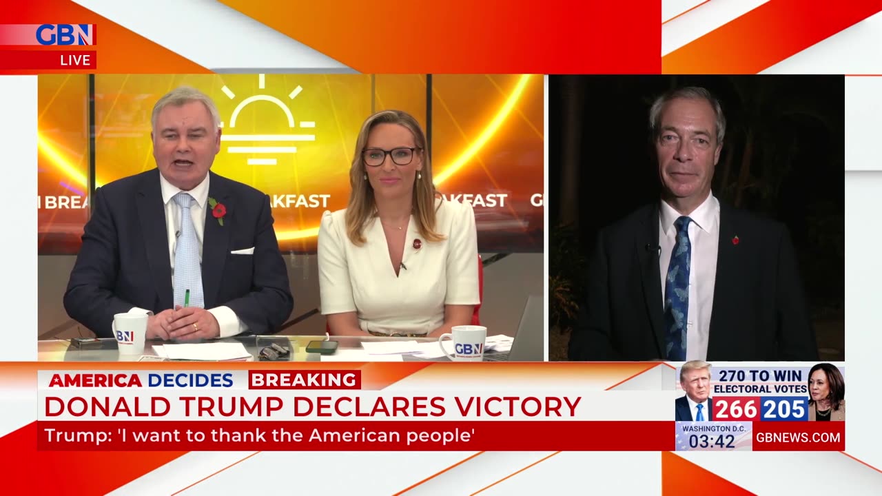 Nigel Farage predicts UK will BENEFIT from Trump VICTORY - 'The most PRO-BRITISH President!