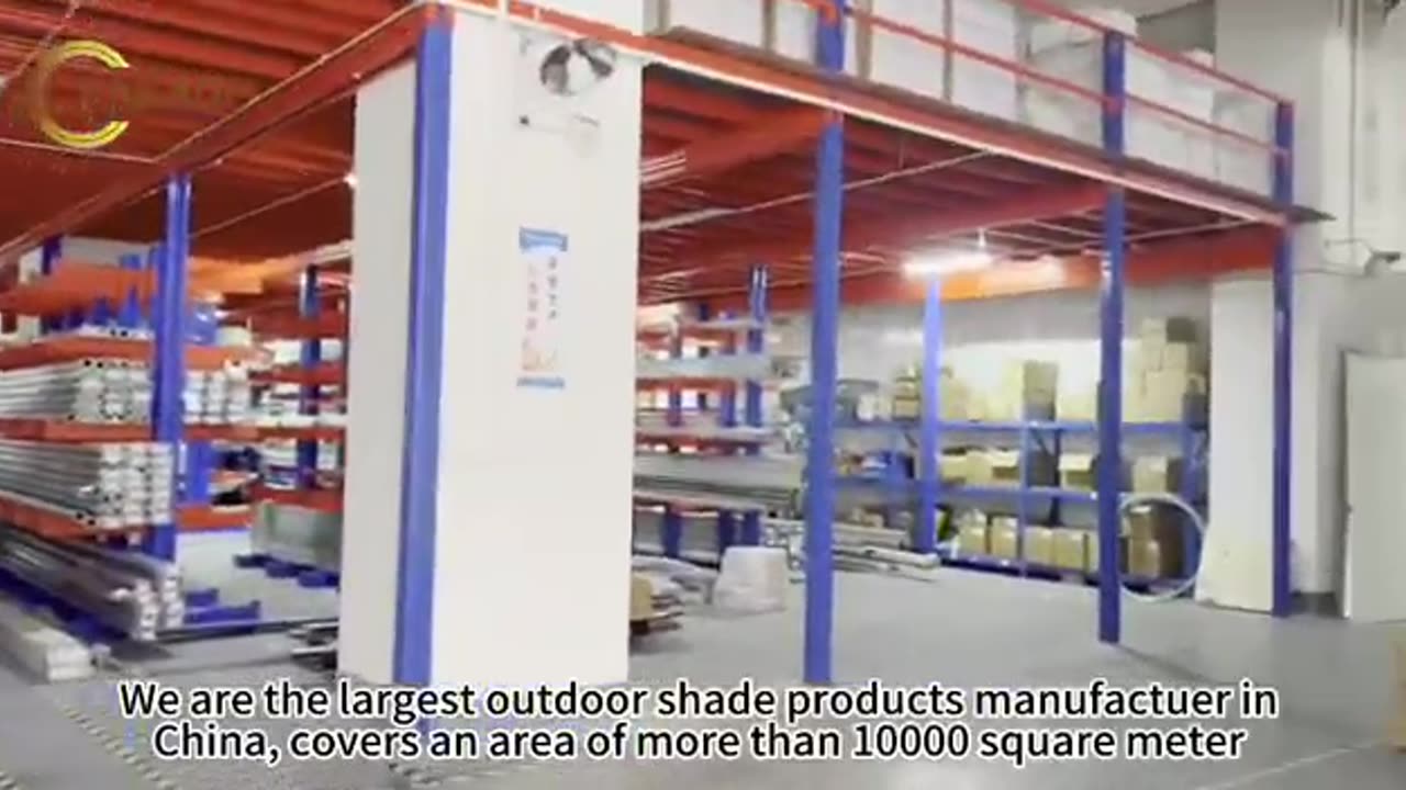 Kakadu Aluminum Double Layer Zip Track Outdoor Blinds Manufacturer #factorydirect