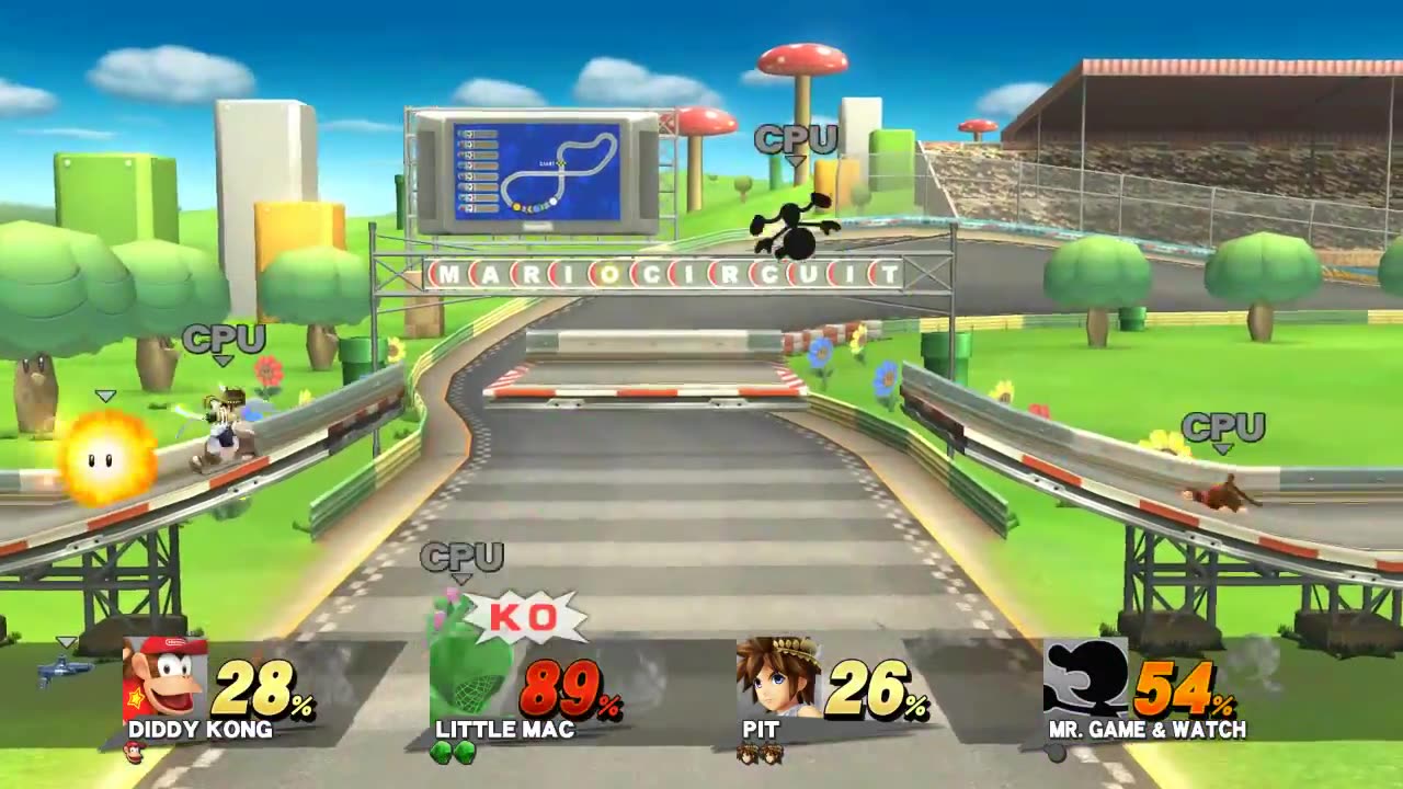 Super Smash Bros 4 Wii U Battle723
