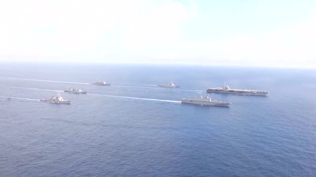 South Korea and U.S. stage rare combined drills