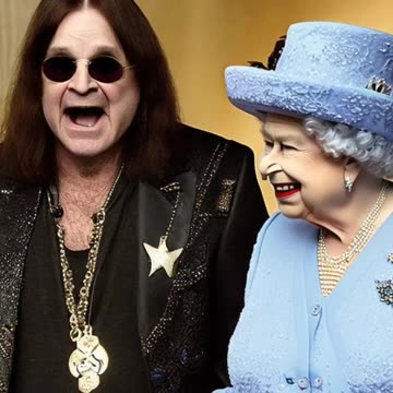 OZZY OSBORNE AND QUEEN ELIZABETH