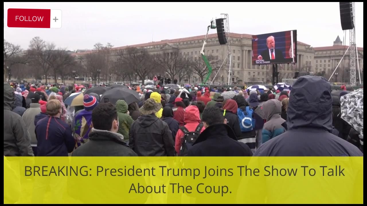 BREAKING: President Trump Joins The Show To Talk About The Coup Trending News