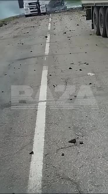 It seems that the Russian armed forces got confused and hit a civilian truck