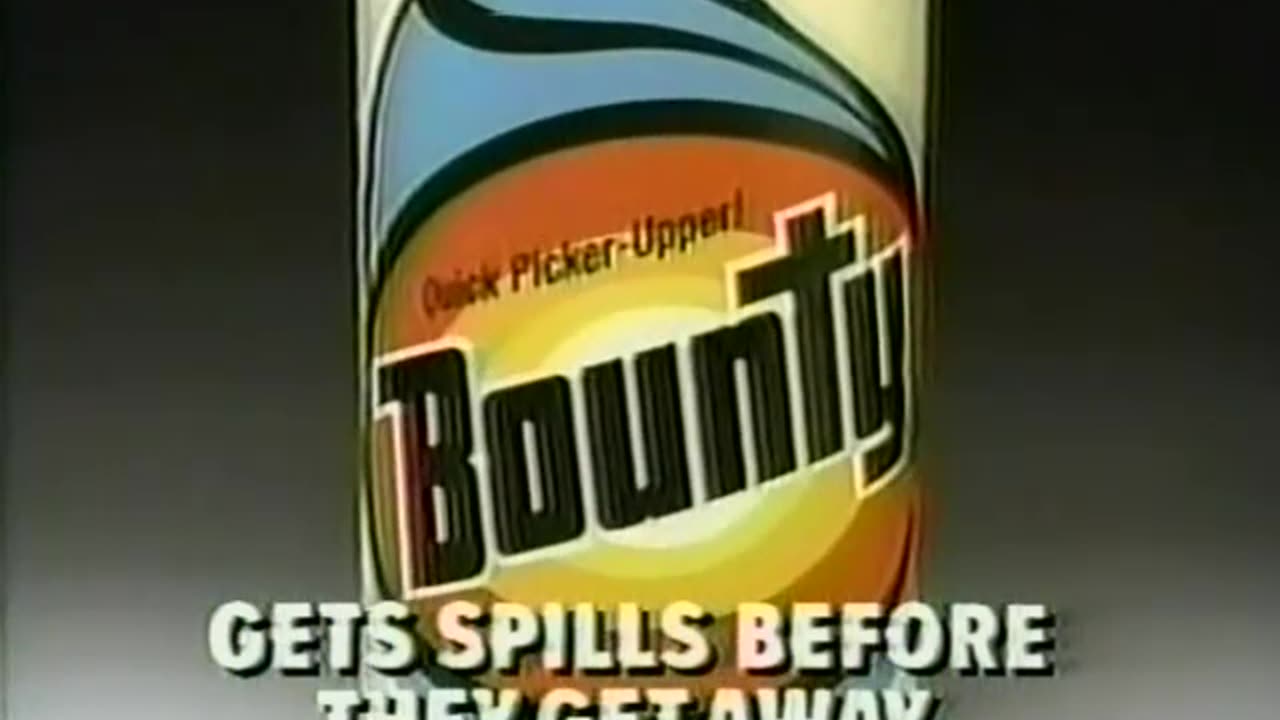 Darrell Hammond SNL First TV Commercial Bounty Paper Towels 1985 Rosie the Quicker Picker Upper 80's 80s