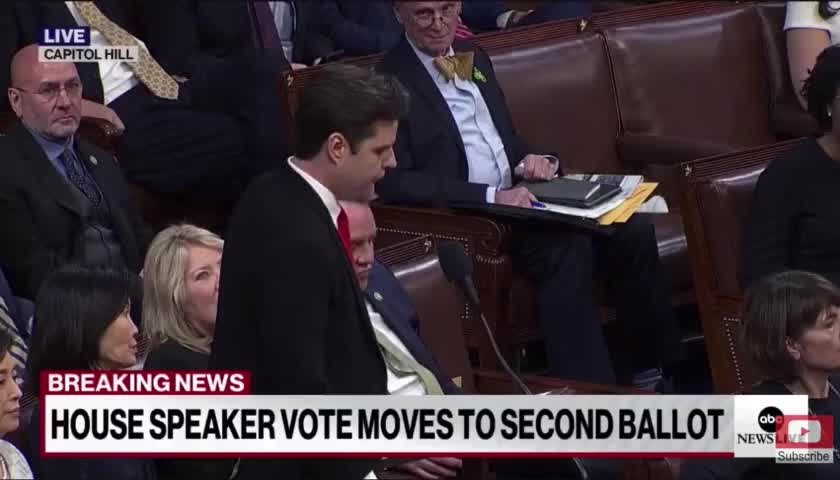 HUGE: Rep Gaetz Nominates Jordan For Speaker