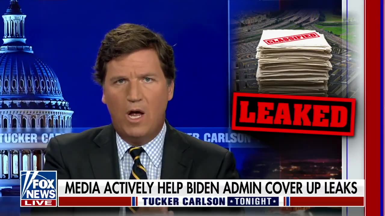 Tucker Carlson: "So what's happening to this leaker now