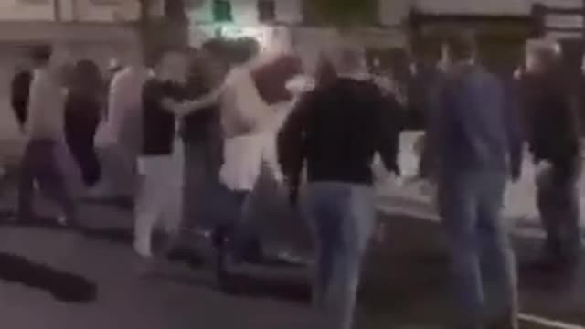 Irish Citizens Clash With Migrants Over Allegations That They've Been Harassing Local Women