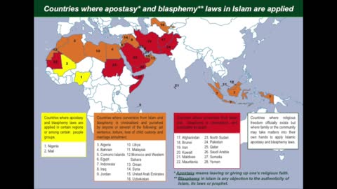 1.3 Billion Muslims do not have freedom to leave Islam