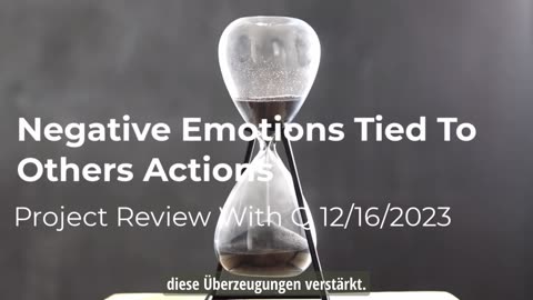 Negative Emotionen in Verbindung mit den Handlungen anderer