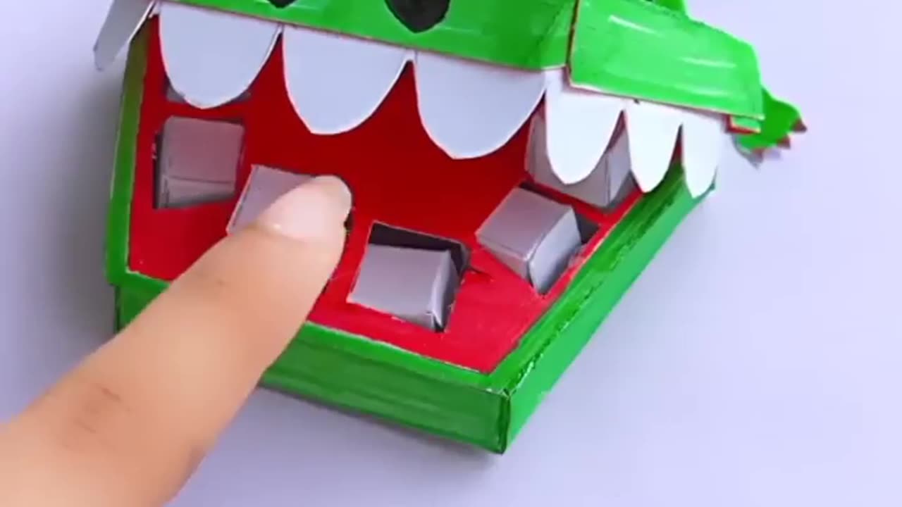 Homemade Crocodile Game