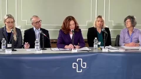 The People's Vaccine Inquiry in Dublin Ireland, 15 October 2024