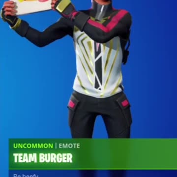 Team Burger: last seen…