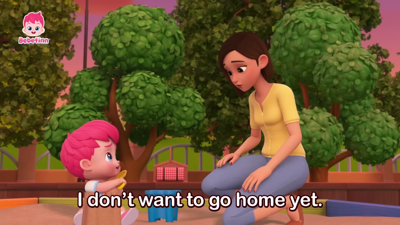 I Don't Want to Go Home! | EP118 | Baby, It's Time to Go Home | Bebefinn Nursery Rhymes