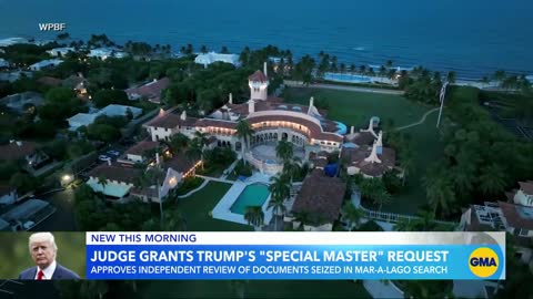 Judge grants Trump's request for a special master l GMA