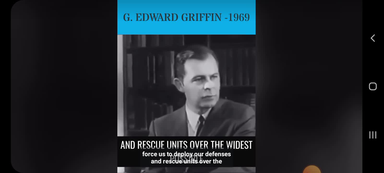 G. Edward Griffin on race baiting and communism