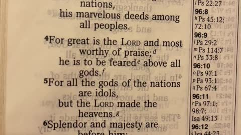 psalms 96-99