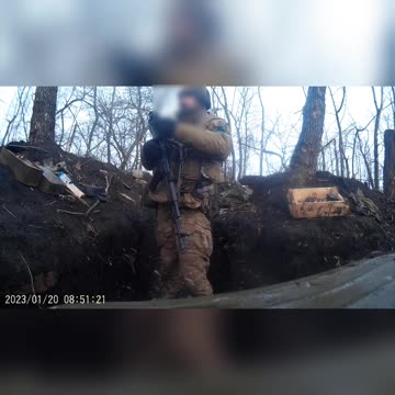 At the Front, You Keep your Head Down or Die