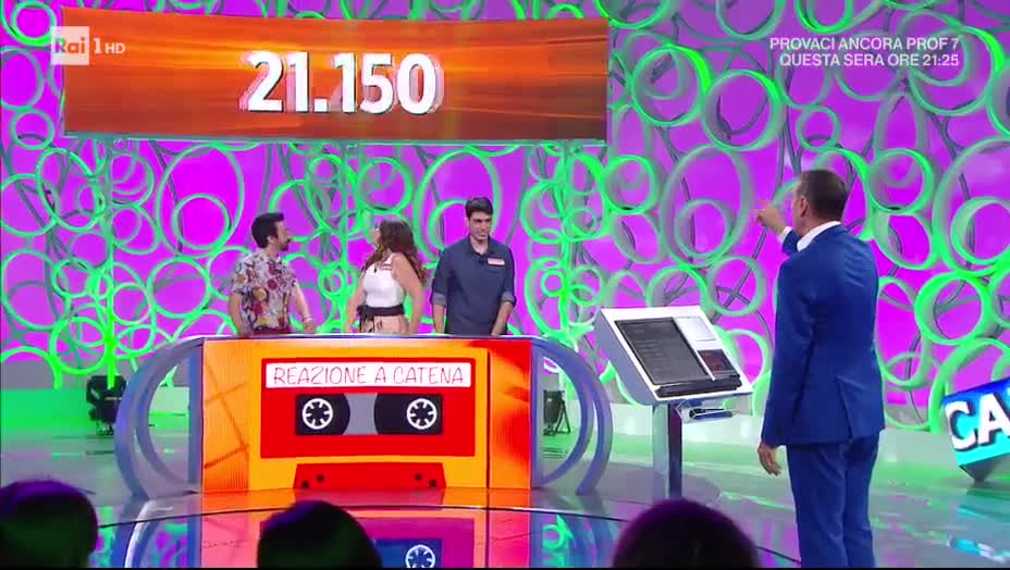 RAIUNO - Reazione A Catena-La Catena Musicale (18/09/2017)