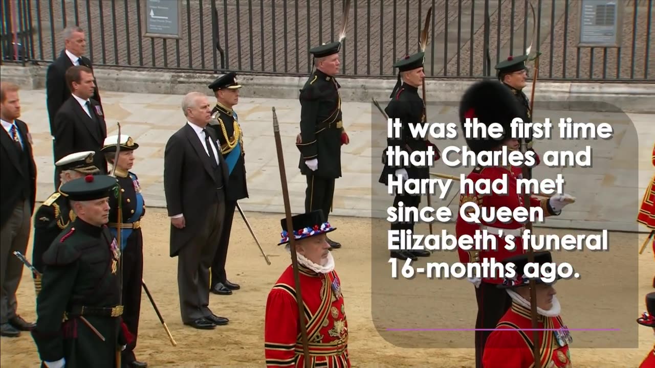 Royalnews -- Prince Harry Reunites with Father as King_s Cancer Treatment Begins