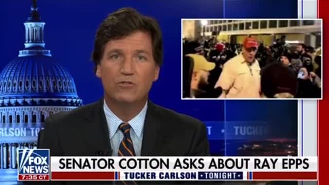 Tucker Carlson Questions Sham 1/6 Committee’s Sudden Acknowledgement and Defense of Ray Epps: