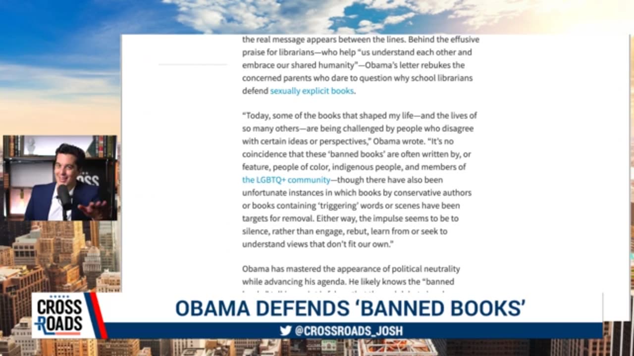 Biden-Ukraine Coercion; Obama Defends Sexually Explicit Children’s Books (Epoch Times - July 2023)