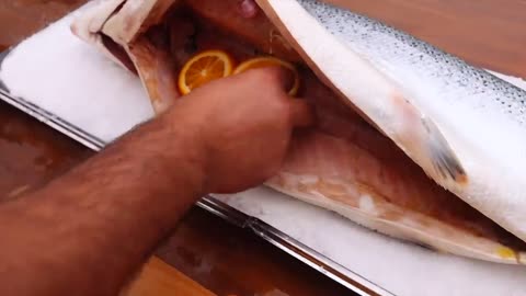 Whole fish cooking