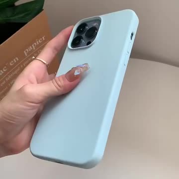 For iPhone 14 13 15 Pro Max Case Luxury Liquid Silicone Phone Case