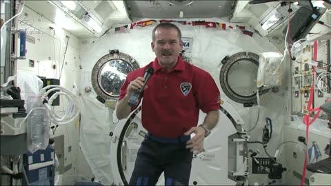 Getting sick in space