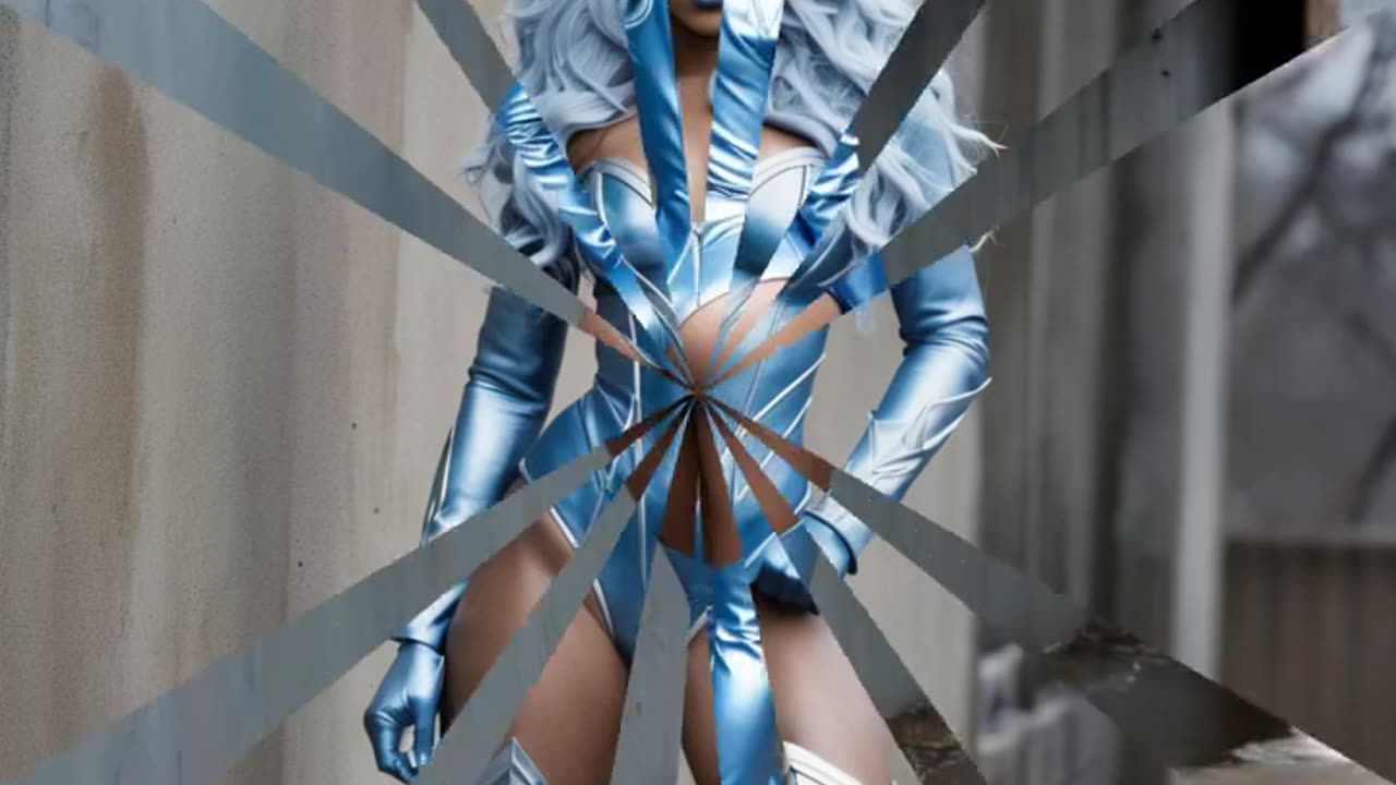 Rihanna as Killer Frost Ai generated