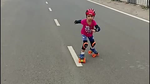 Skating Road Practice | Skating | Under 5| #rumble #rumble studio #skating #Harshalidhankhola