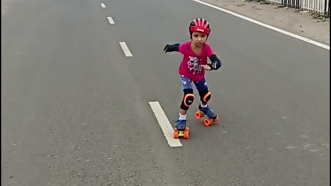 Skating Road Practice | Skating | Under 5| #rumble #rumble studio #skating #Harshalidhankhola