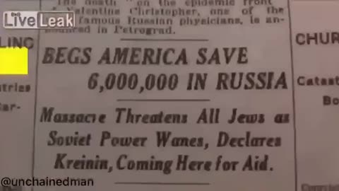 The 6 million Jewish deaths narrative was told way before even Adolf Hitler came to power...