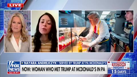 McDonalds drive thru customer tells the truth about the Trump visit...