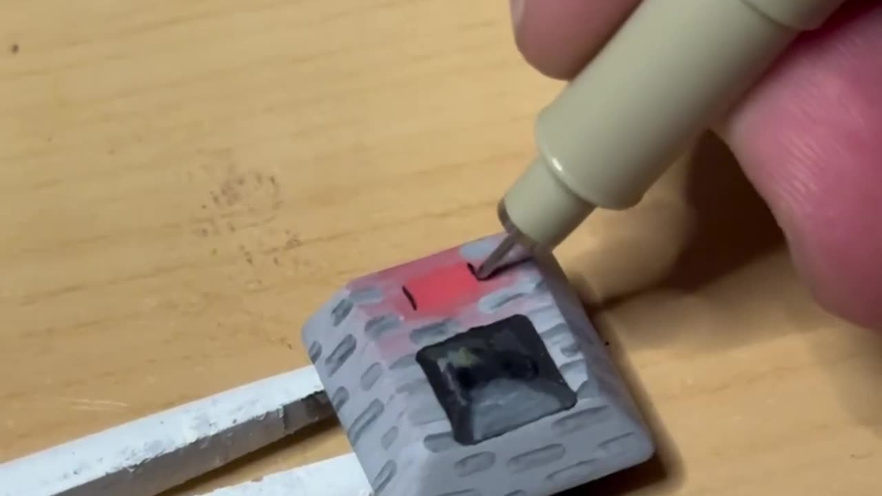 Custom Escape Key 🎨🖌️ #artwork #satisfying #shorts