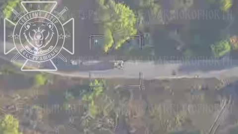 An ex-Bulgarian BTR-60PB of the 🇺🇦 Army is destroyed in a 🇷🇺 Lancet drone strike near Sudzha