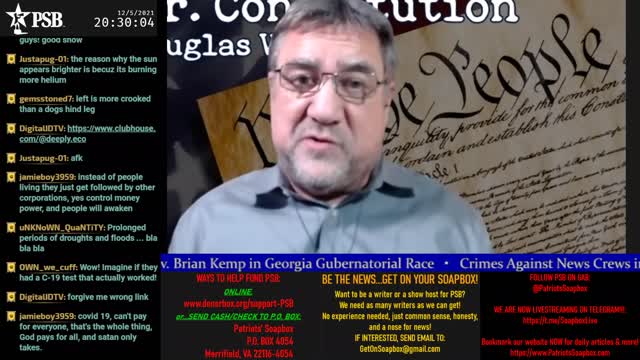 2021-12-05 20:00 EST - For The Republic: With Alan Meyers