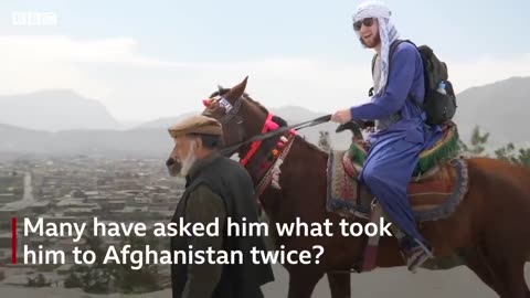 A tourist, in Afghanistan?