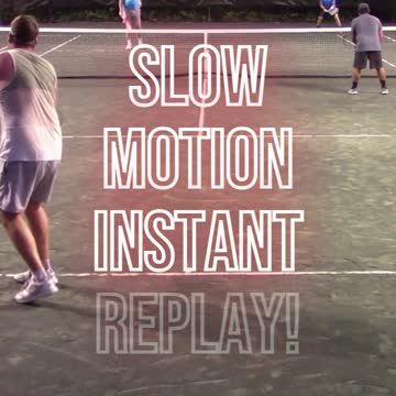 BACKHAND SAVE AND A VOLLEY WINNER!