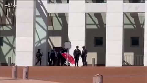 Police deploy Sonic weapons against Women and Children at Parliament House! SHAME!