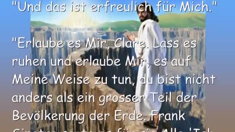 LASS ES MICH AUF MEINE WEISE TUN ❤️ Liebesbrief von Jesus vom 18. Februar 2017