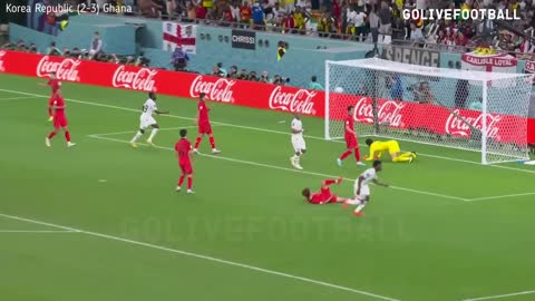 South Korea's Suffering a 2-3 Loss Against Ghana Qatar FIFA World Cup 2022