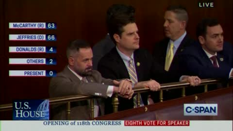 하원의장 7차 투표-케빈 멕카시 도전 실패.